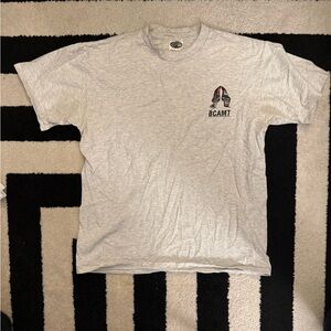 Gray Men's Graphic T-Shirt - Indigenous Canadian Print - American Heavy Blank